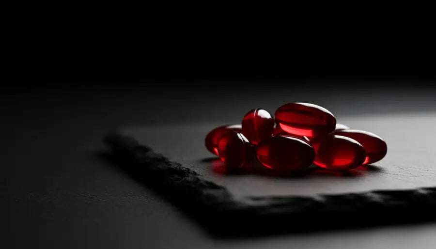 Cápsulas vermelhas da Dose Primal
